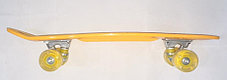 Желтый Пенни Борд с ручкой (пластборд), фото 3
