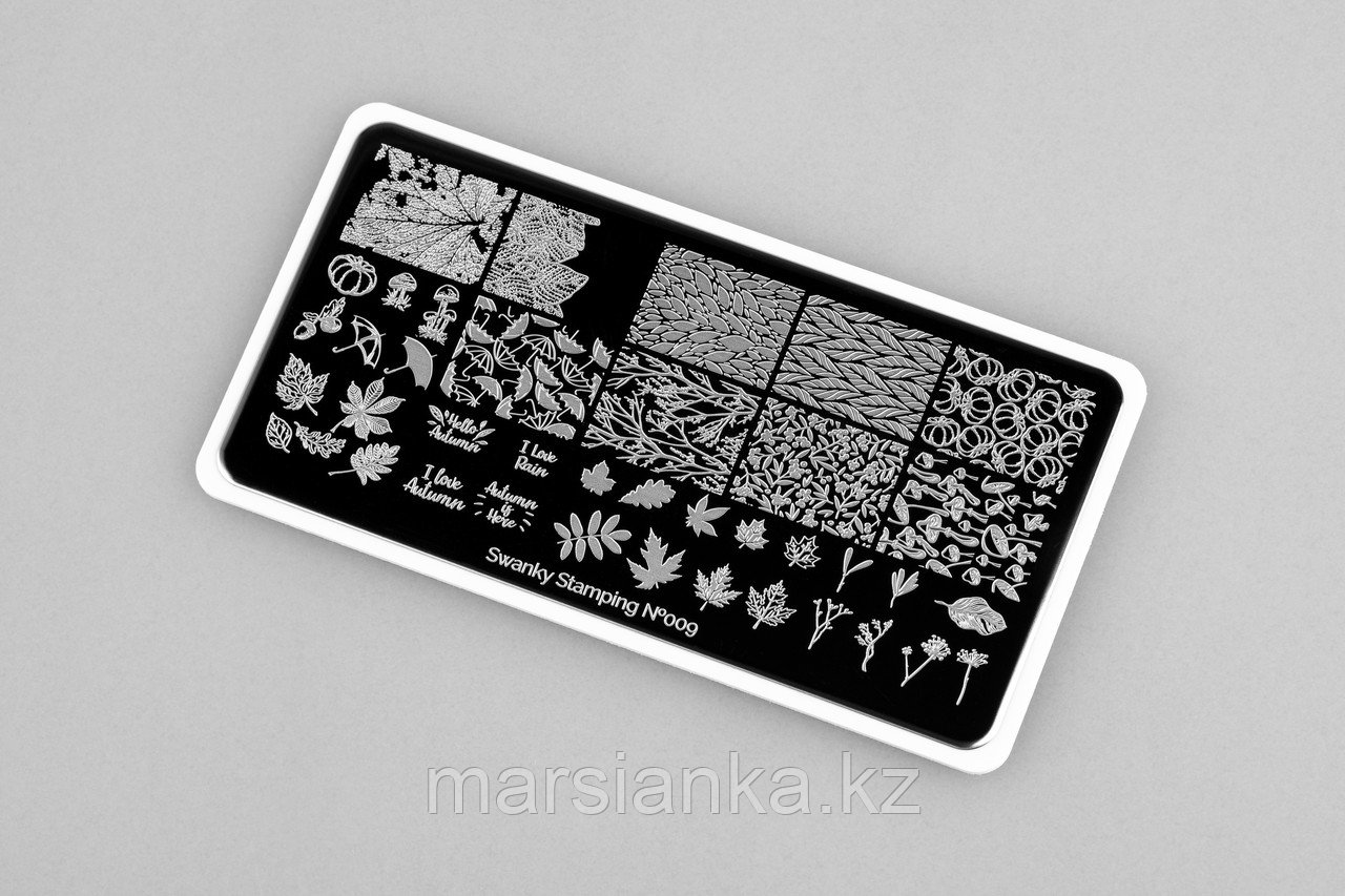 Пластина Swanky Stamping #09