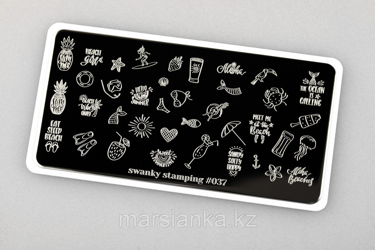Пластина Swanky Stamping #37