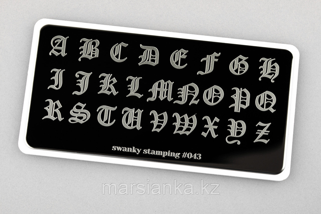 Пластина Swanky Stamping #43