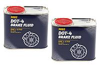 Тормозная жидкость MANNOL Brake Fluid DOT-4 0.5L.