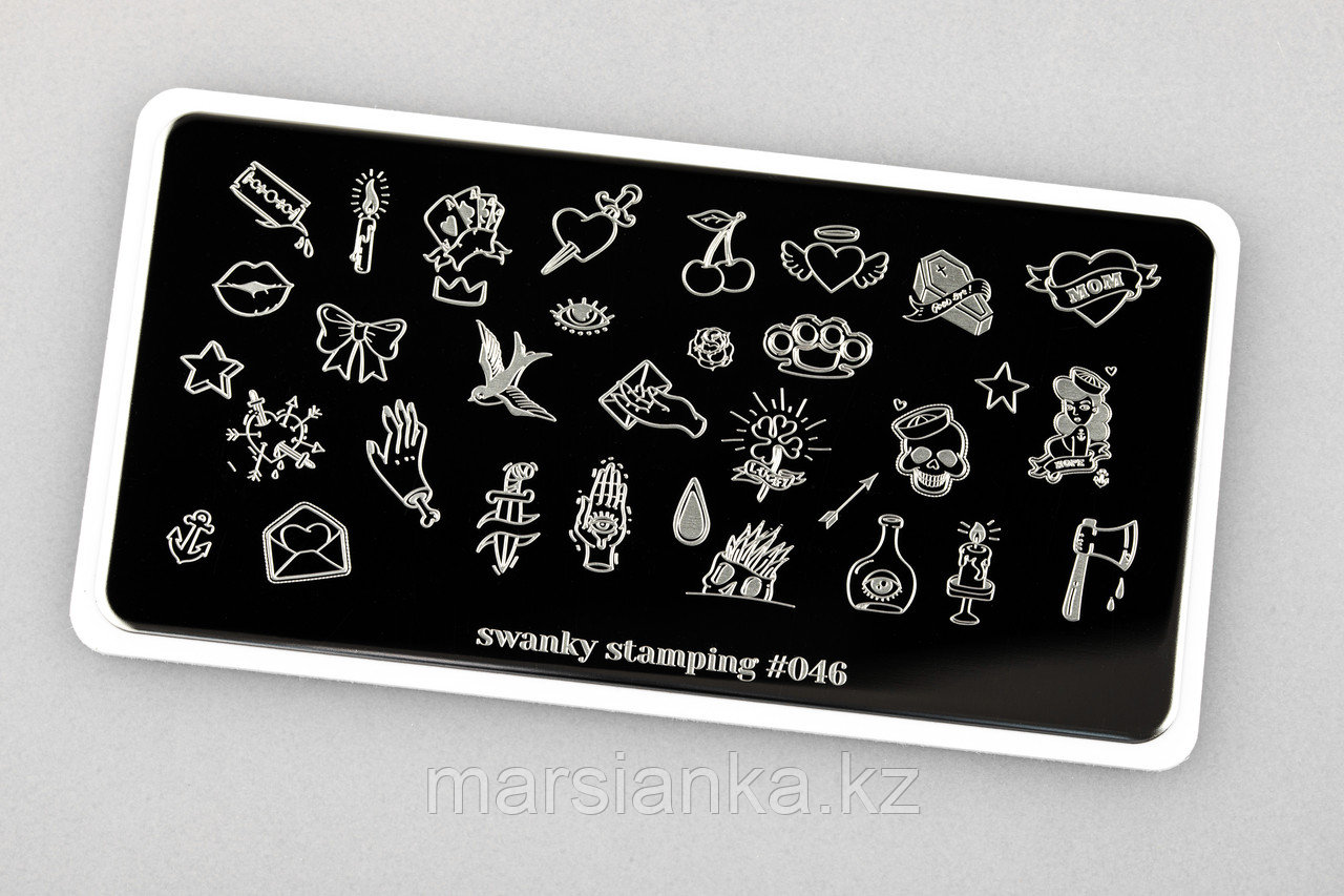 Пластина Swanky Stamping #46