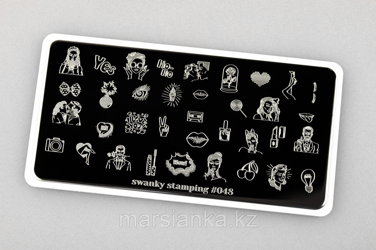 Пластина Swanky Stamping #48