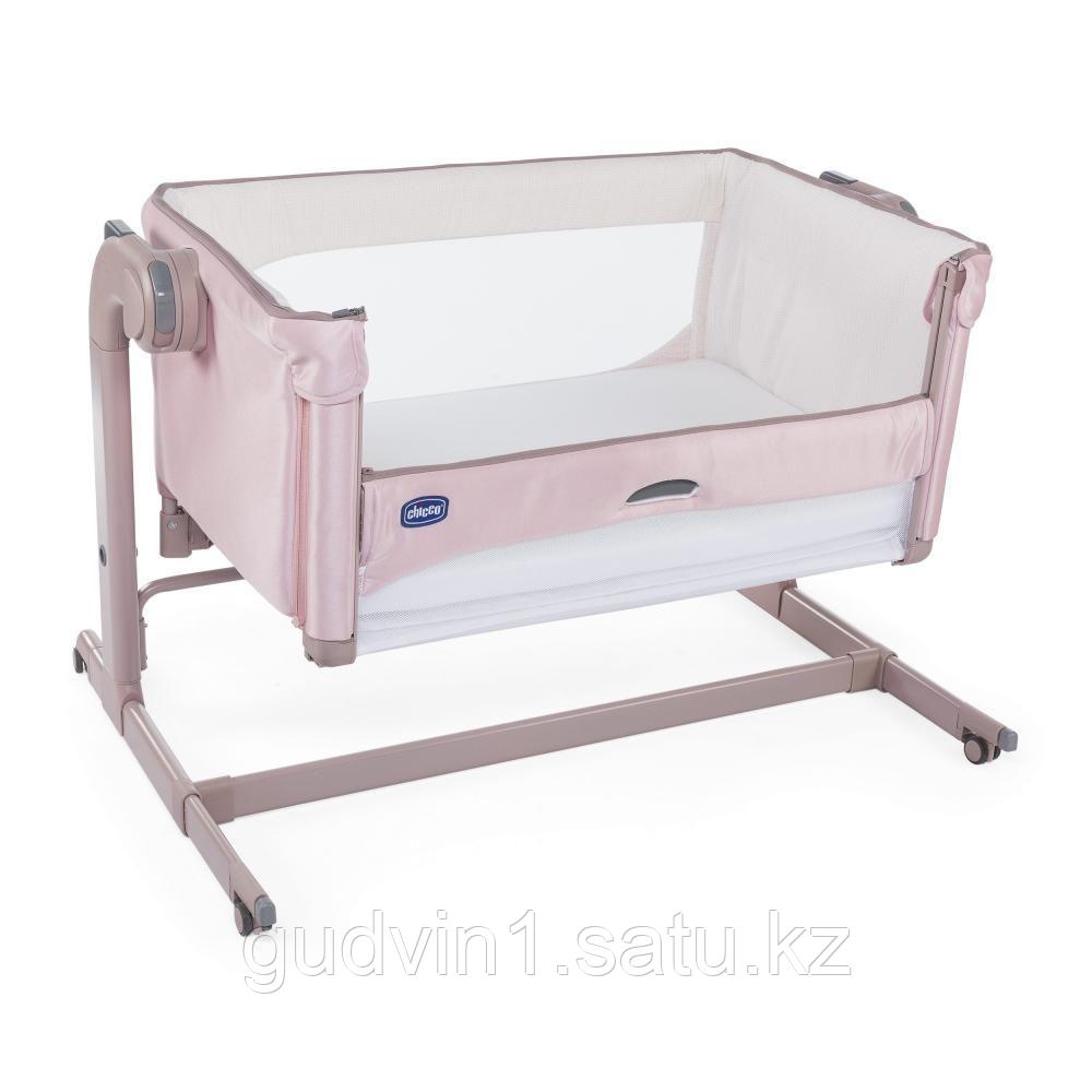Chicco: Кроватка-манеж Next2Me Magic Candy Pink 0м+ код: 1103315