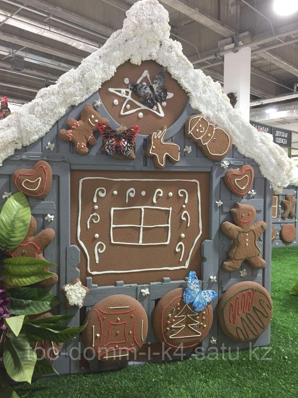 Пряничный домик из пенопласта на заказ