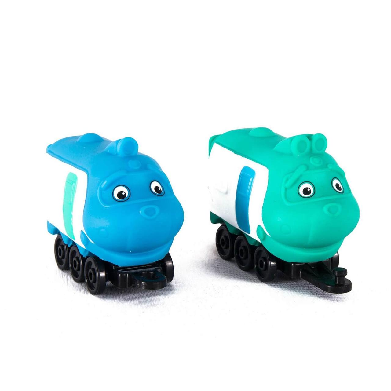 CHUGGINGTON –  набор «паровозик с вагончиком Хут и Тут»