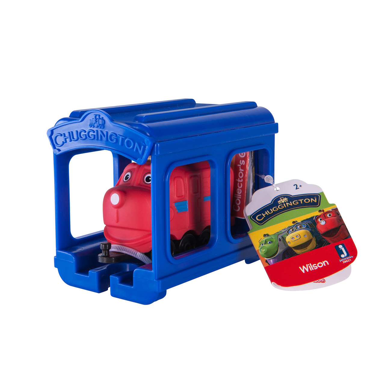 CHUGGINGTON –  набор «паровозик Уилсон с гаражом»