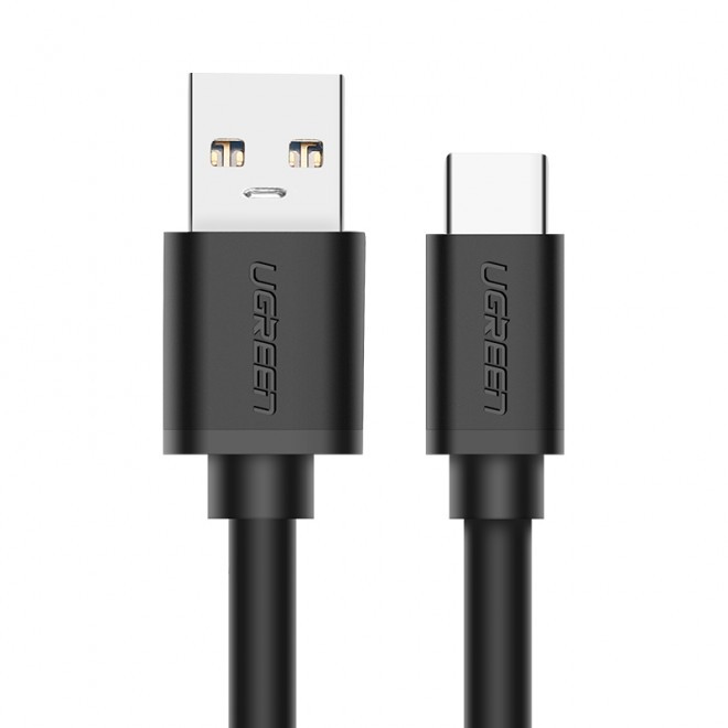 Кабель USB 3.0 - USB C, 5Gbps, 3A, QC 3.0, 1m. US184 (20882) UGREEN