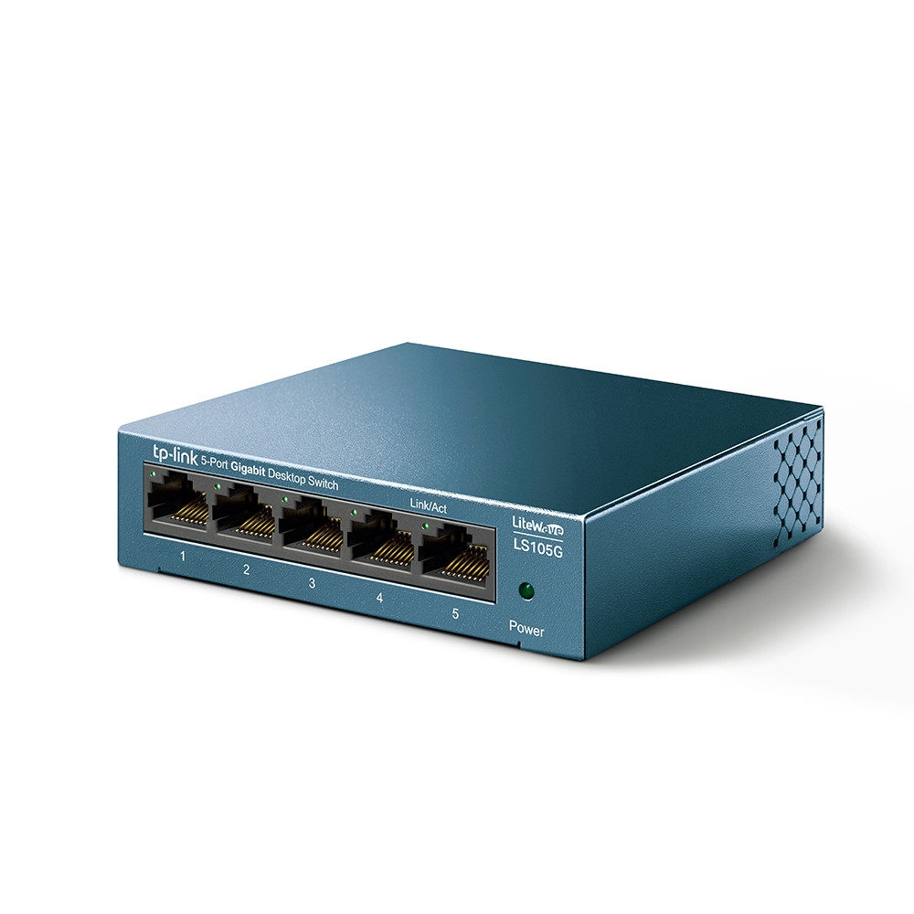 TP-LINK LS105G 5-портовый 10/100/1000 Мбит/с настольный коммутатор