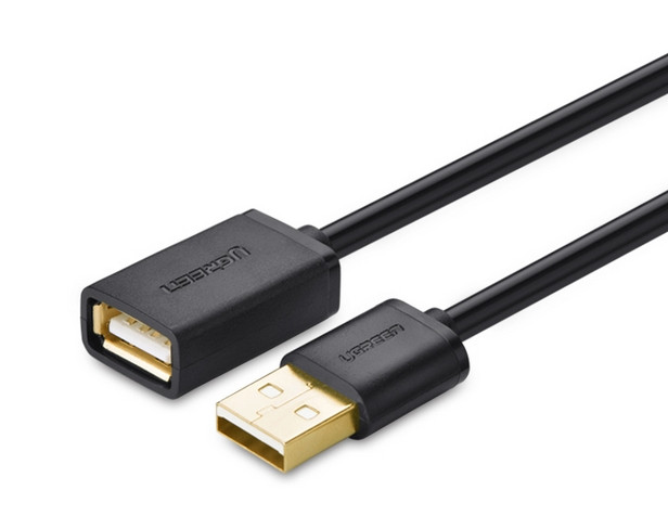 Кабель USB(m) - USB(f) удлинитель USB 2.0,  3m US103 (10317) UGREEN