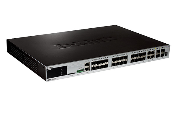 D-link DGS-3420-28SC Управляемый стекируемый коммутатор 3 уровня с 20 портами