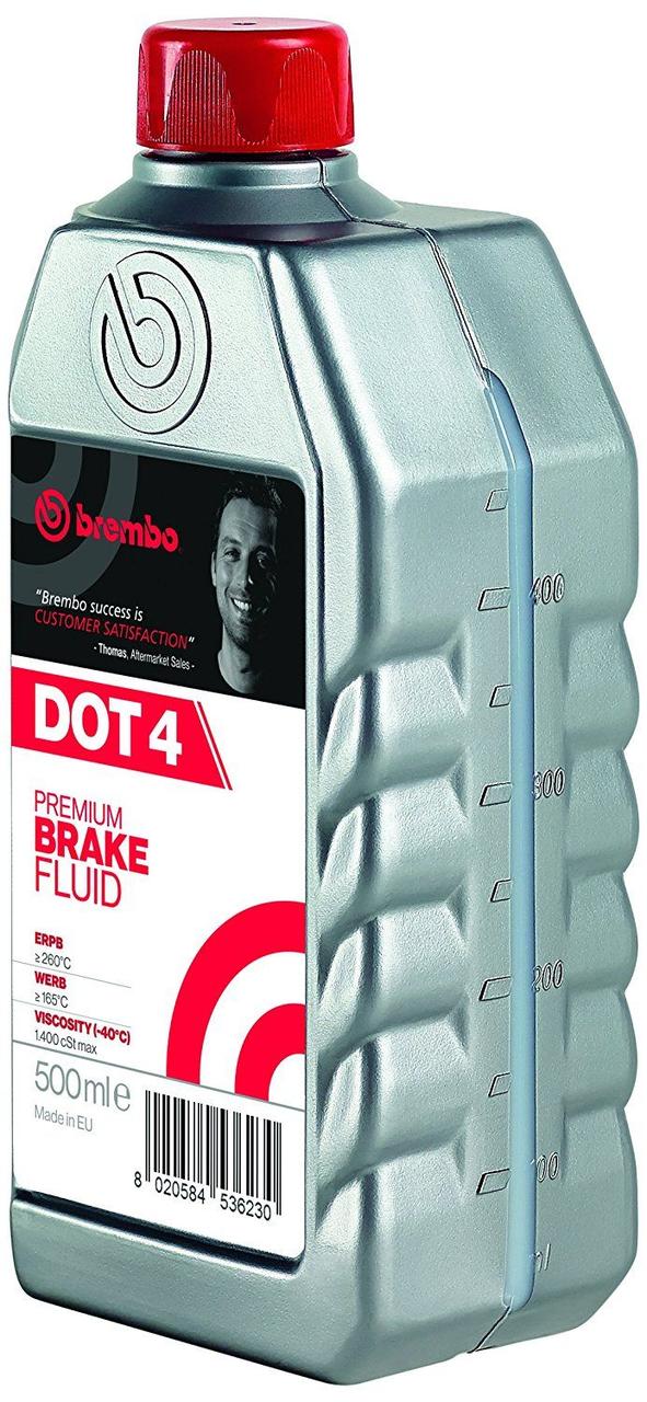 Жидкость тормозная BREMBO DOT 4 0.5л