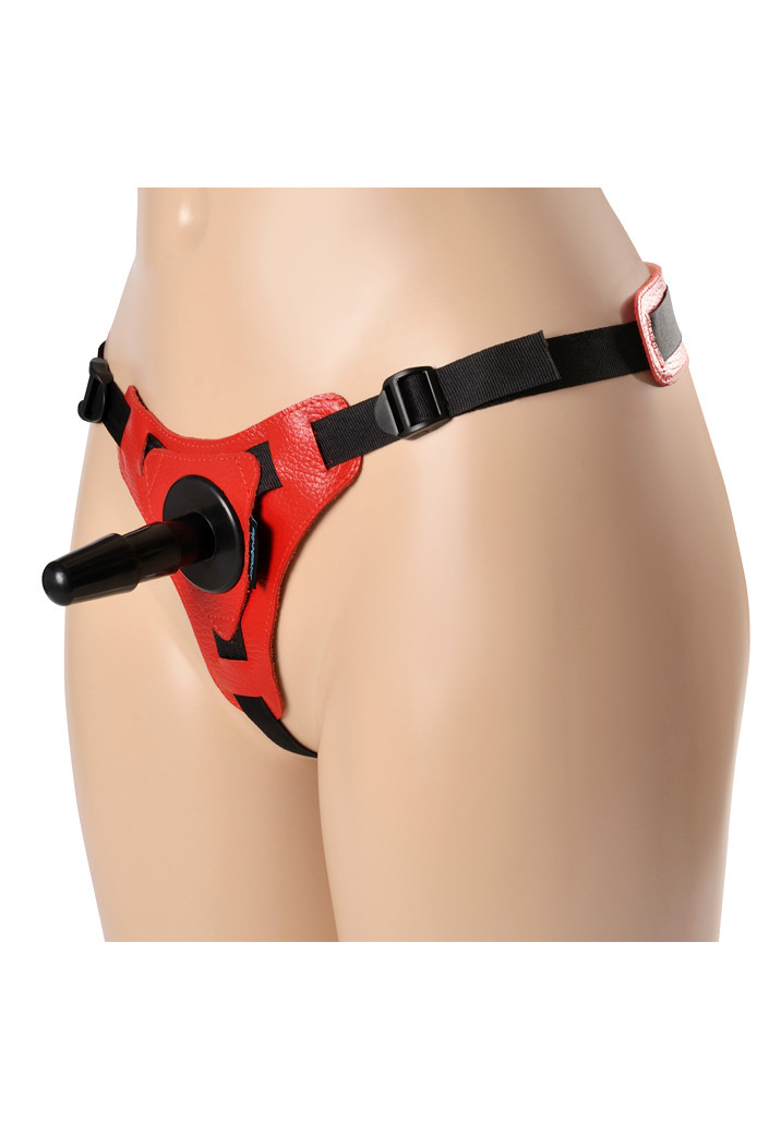 Трусики SITABELLA HARNESS TRAPPER красные.размер M