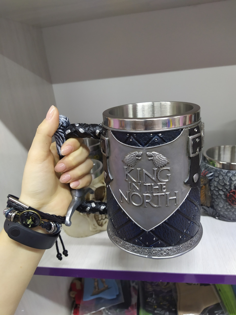 Кружка Игра Престолов “king in the north”