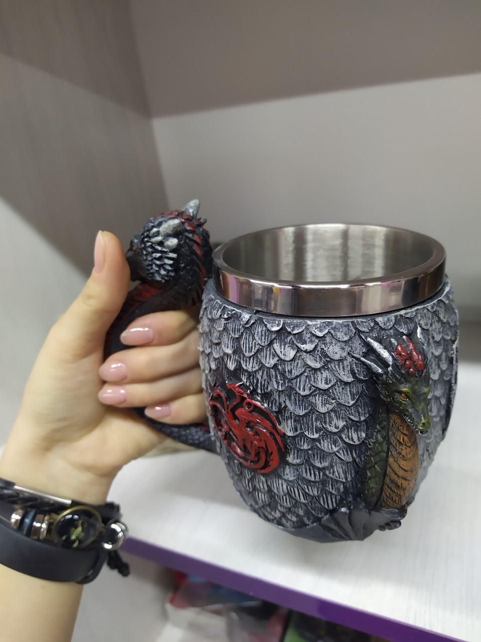 Кружка Игра Престолов "fire and blood"
