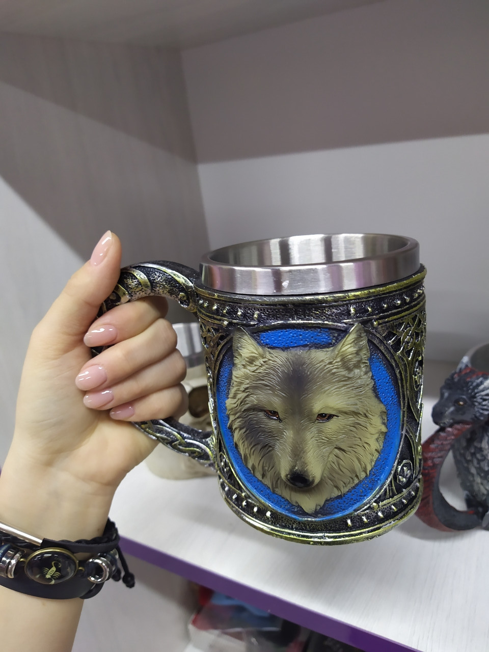 Кружка Игра Престолов волк