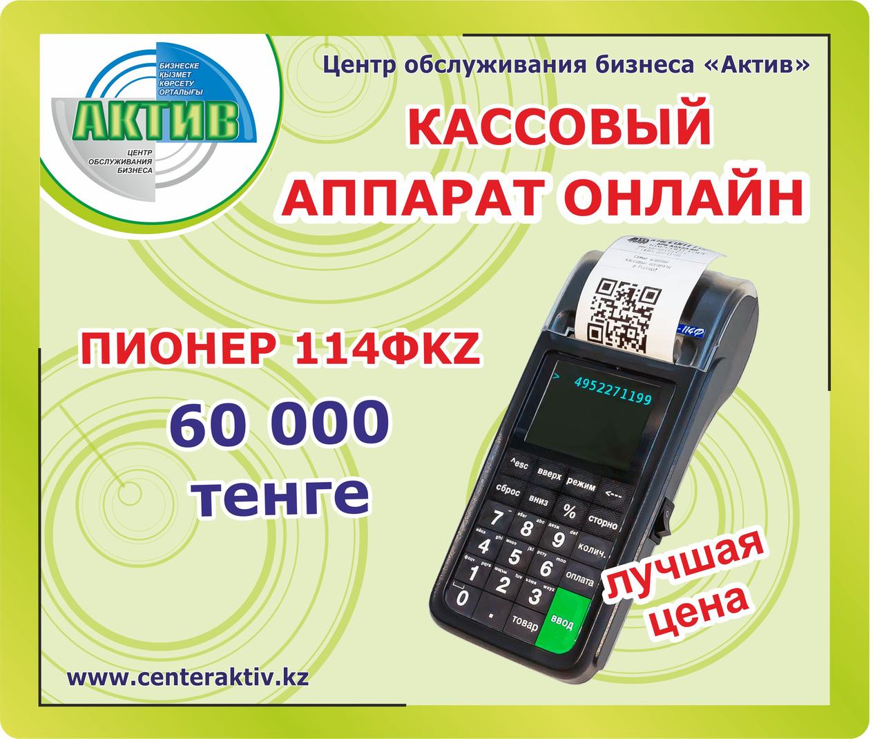 Кассовый аппарат Пионер 114ФKZ Регистрация Обучение Поддержка Инструкции Гарантия