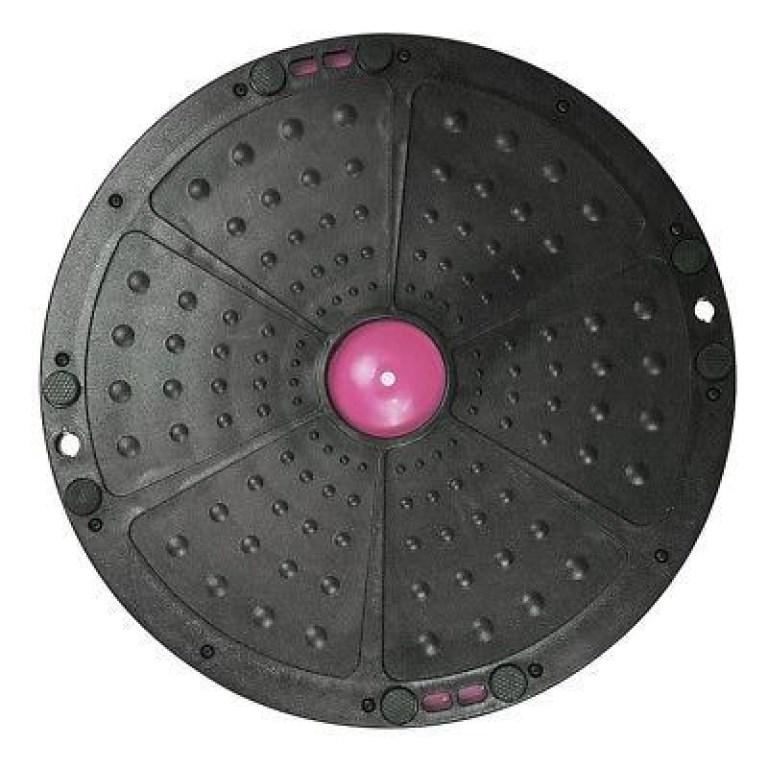 Полусфера гимнастическая с пупырышками, цвет розовый BOSU (диаметр 59 см) - фото 4 - id-p69186961