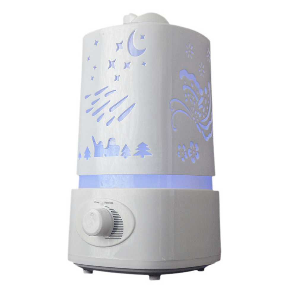 Ультразвуковой увлажнитель воздуха с подсветкой - Оплата Kaspi Pay