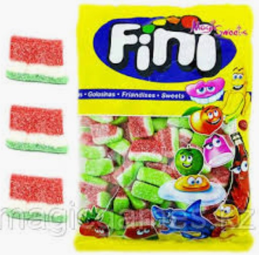 Жев.мармелад "Арбузные дольки"  СРЕДНИЕ 1кг  /FINI Испания/