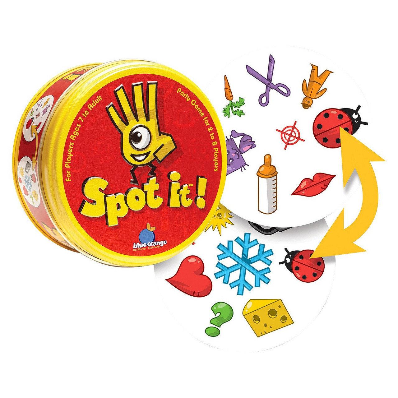 Настольная игра Spot It или Доббль (в коробке и железной банке) - фото 3 - id-p69192342