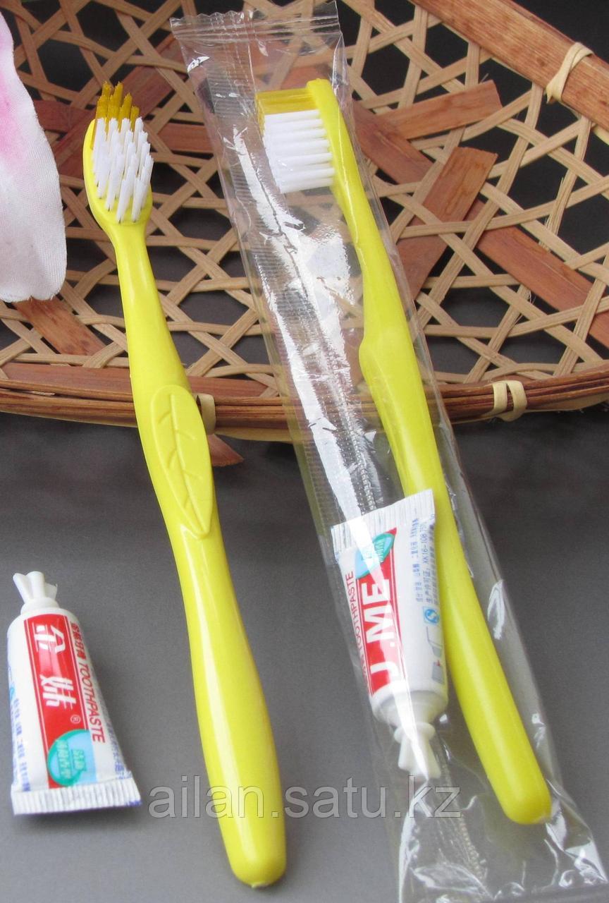 Зубной набор в прозрачной упаковке - фото 2 - id-p55179888