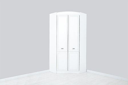 Шкаф для одежды угловой 2Д , коллекции Салерно, Белый Белый, БРВ Брест (Беларусь), фото 2