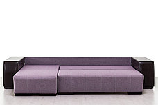 Диван угловой раскладной Дамаск NEW, Magic (ПТК) Purple/Экотекс 213, Мебельный Формат (Россия), фото 2