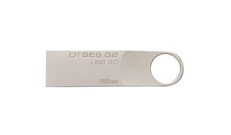 USB 3.0 Flash Drive 16Gb Kingston DataTraveler SE9 G2, 100 Мбайт/с, Silver