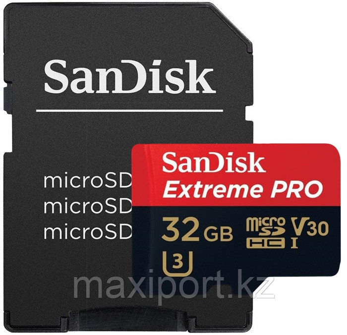 MicroSDHC Sandisk Extreme Pro 32gb 100mb/s - фото 2 - id-p69234787