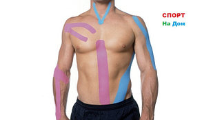 Кинезио тейп Jincheng Sports (цвет фиолетовый) - пластырь для поддержки мышц 5 см х 5 м, фото 2