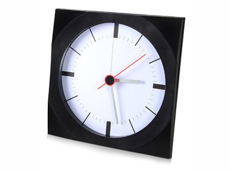 Часы настенные Аптон, черный, фото 2