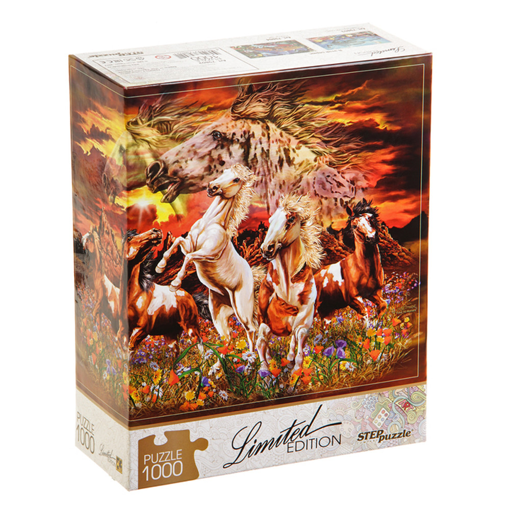 Пазл Limited Edition - Найди 16 лошадей, 1000 элементов - фото 1 - id-p69234548