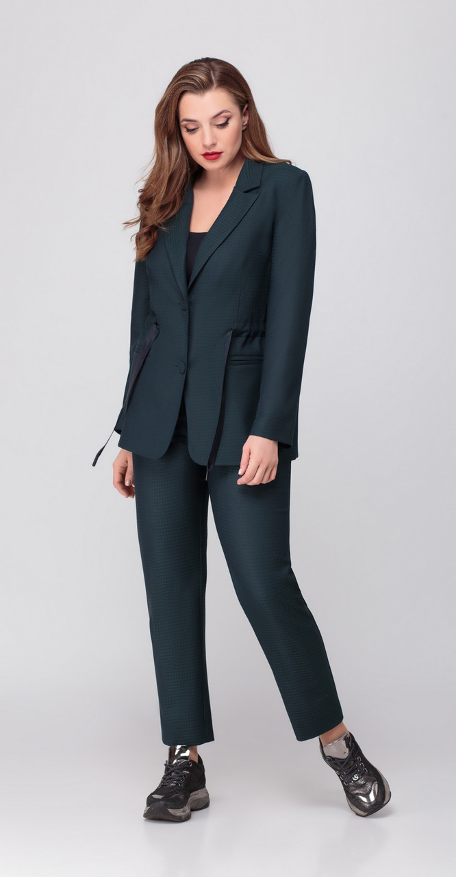 Костюм Anna Majewska-1310 Oxford, темно-синий, 48