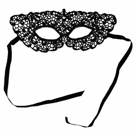 Ажурная карнавальная маска «Мистеро» (Белый) - фото 6 - id-p62005302