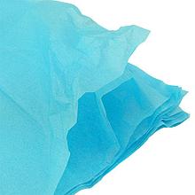 Бумага тишью, tissue paper (светло голубой) 20 листов, , 50х66 см, Алматы