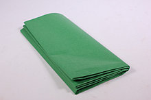 Бумага тишью, tissue paper (зеленый) ,10 листов, 50х66 см, Алматы