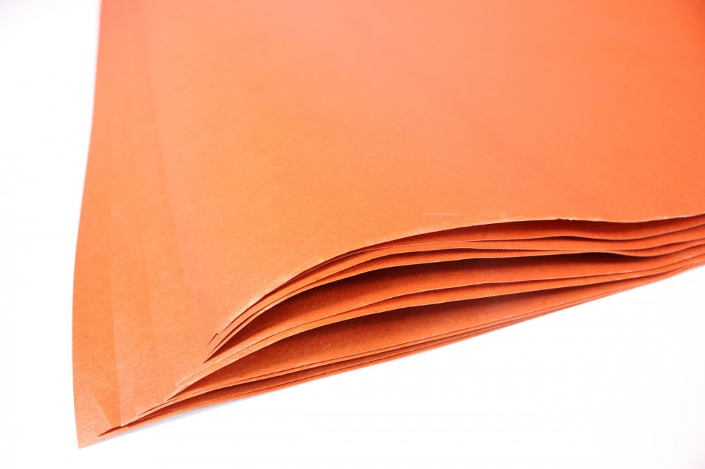 Бумага тишью, tissue paper  (светло оранжевый) ,20 листов, 50х66 см, Алматы
