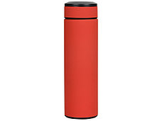 Термос Confident с покрытием soft-touch 420мл, красный, фото 3