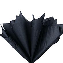 Бумага тишью, tissue paper , (черный) 20 листов, 50х66 см, Алматы