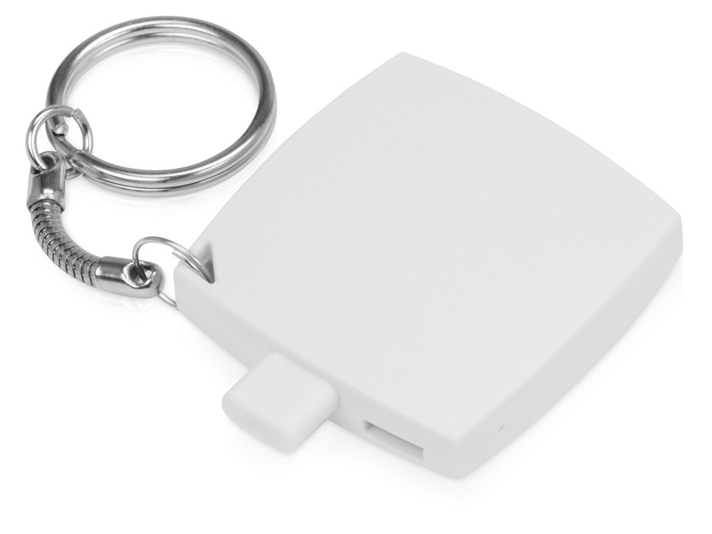 Портативное зарядное устройство-брелок Saver, 600 mAh, белый - фото 1 - id-p69237218