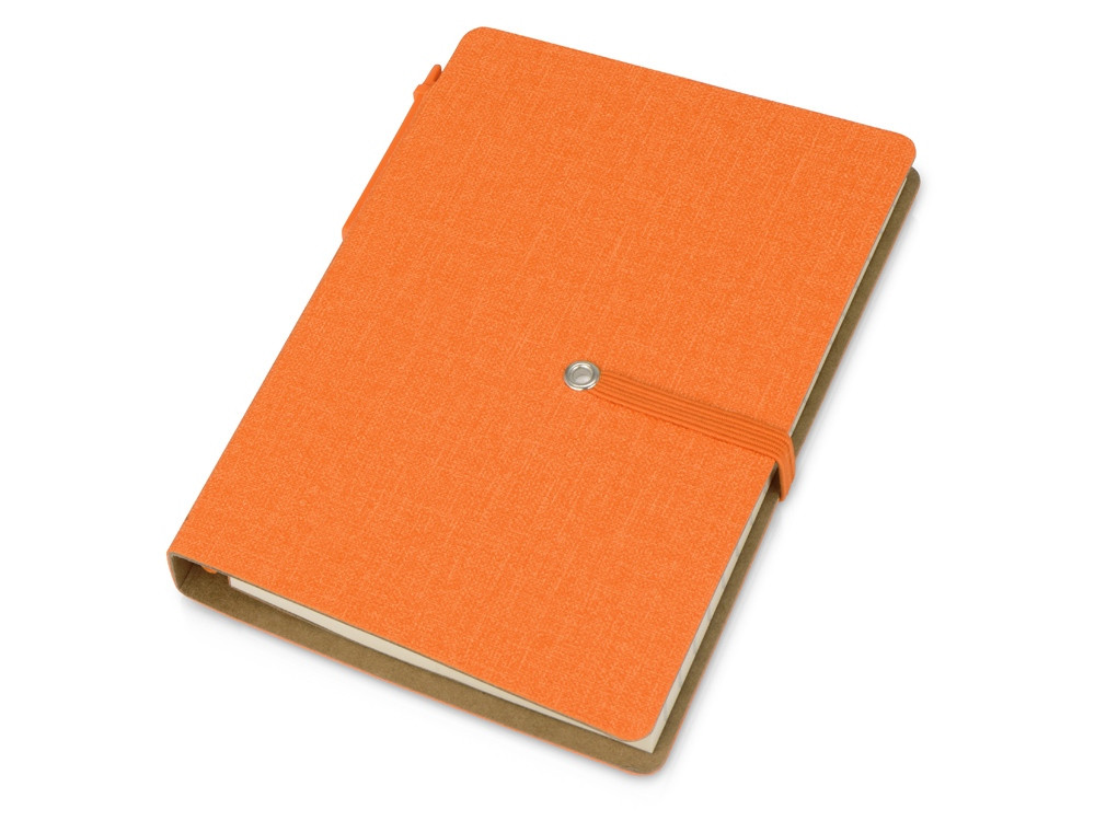 Набор стикеров Write and stick с ручкой и блокнотом, оранжевый - фото 1 - id-p69237302