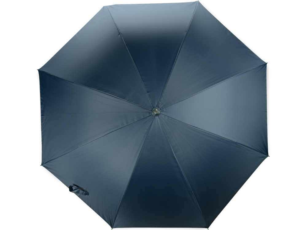 Зонт-трость полуавтомат Майорка, синий/серебристый - фото 5 - id-p69237370