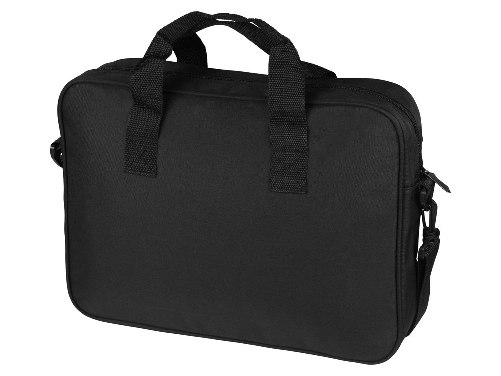 Сумка для ноутбука Wing с вертикальным наружным карманом, черный - фото 4 - id-p69237390