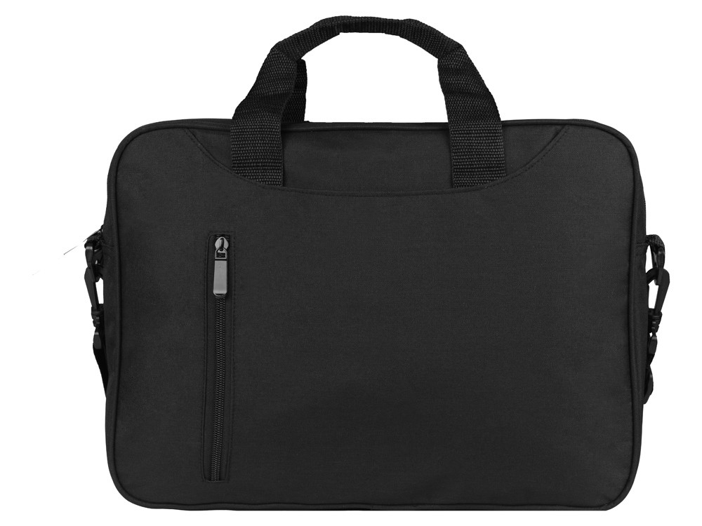 Сумка для ноутбука Wing с вертикальным наружным карманом, черный - фото 5 - id-p69237390
