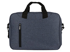 Сумка для ноутбука Wing с вертикальным наружным карманом, синий, фото 3