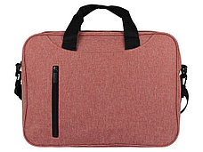 Сумка для ноутбука Wing с вертикальным наружным карманом, красный, фото 3