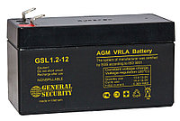 GSL1.2-12 1.2A  (97*43*58mm) AGM аккумулятор.