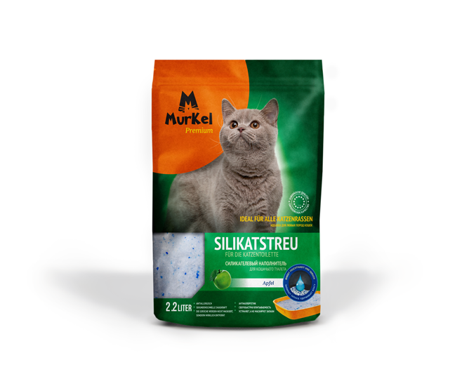 Силикагелевый наполнитель Murkel (яблоко)