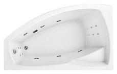 Акриловая гидромассажная ванна Ассоль 160х100х68 см.(Общий массаж, спина.ноги, дно ), фото 3